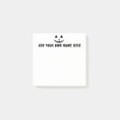 Persoonlijke Pompoen Halloween Je Naam Post-it® Notes (Voorkant)