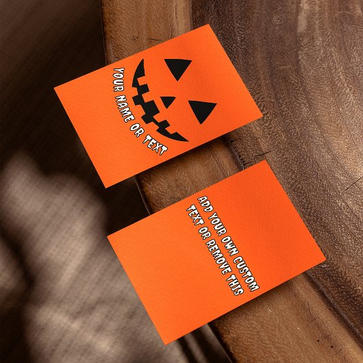 Persoonlijke Pompoen Halloween Naam & AANGEPASTE T Flyer