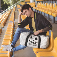 Persoonlijke Pompoen Halloween Naam Zwart & Wit