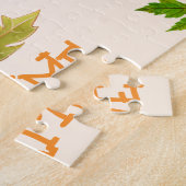 Persoonlijke Pompoen Kinderen Legpuzzel Geschenk (Zijkant)