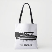 Persoonlijke Pontoon Boat-Canvas tas (Voorkant)