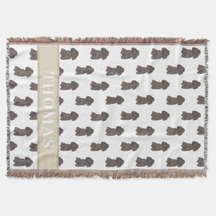 Persoonlijke pool (zwart) deken