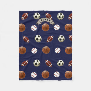 Persoonlijke poorten fleece deken