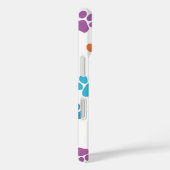 Persoonlijke Pootafdruk iPhone Hoes – Aangepaste N (Achterkant / Rechts)