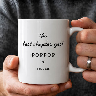Persoonlijke Poppop-mok Best Hoofdstuk Tot Nu Toe Koffiemok