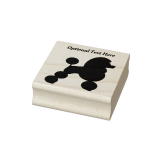 Persoonlijke porseleinpap rubberstempel