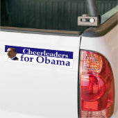 Persoonlijke Portret Bumpersticker voor Obama (Op Truck)