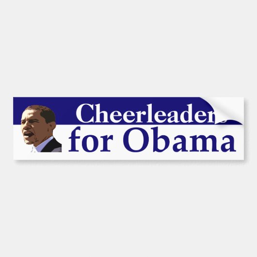 Persoonlijke Portret Bumpersticker voor Obama (Voorkant)