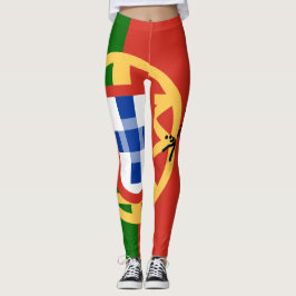 Persoonlijke Portugal Voetbalfan Leggings
