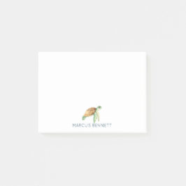 Persoonlijke Post-It-briefjes | Zeeschildpad Post-it® Notes