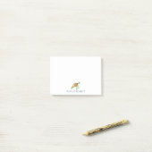 Persoonlijke Post-It-briefjes | Zeeschildpad Post-it® Notes (Op bureau)