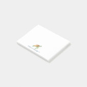 Persoonlijke Post-It-briefjes | Zeeschildpad Post-it® Notes (Schuin)