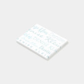 Persoonlijke Post-it® notes (Schuin)