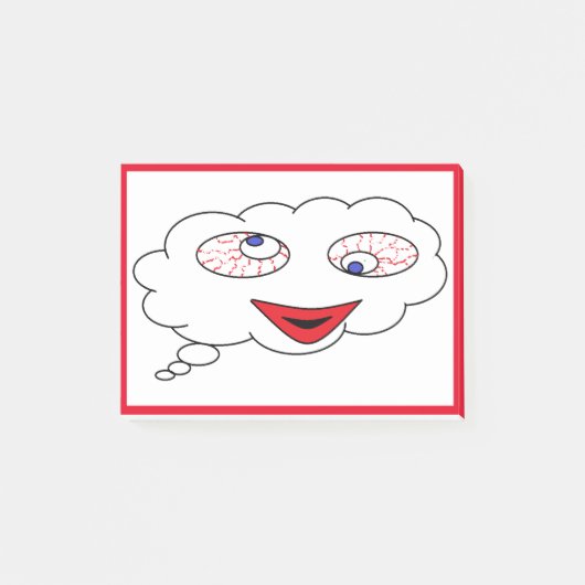 Persoonlijke Post-It Notities Aangepast Post-it® Notes (Voorkant)