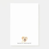 Persoonlijke Post It-notities | Labrador Retriever Post-it® Notes (Voorkant)