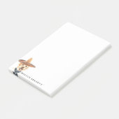 Persoonlijke Post It-notities | Labrador Retriever Post-it® Notes (Schuin)