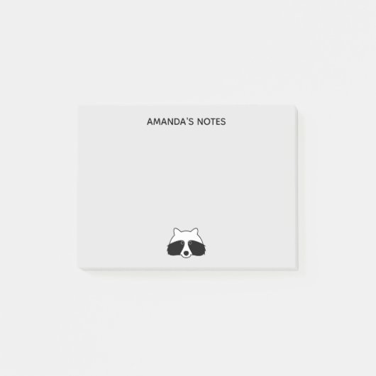 Persoonlijke Post-it® notities met een leuk wasbev Notes (Voorkant)