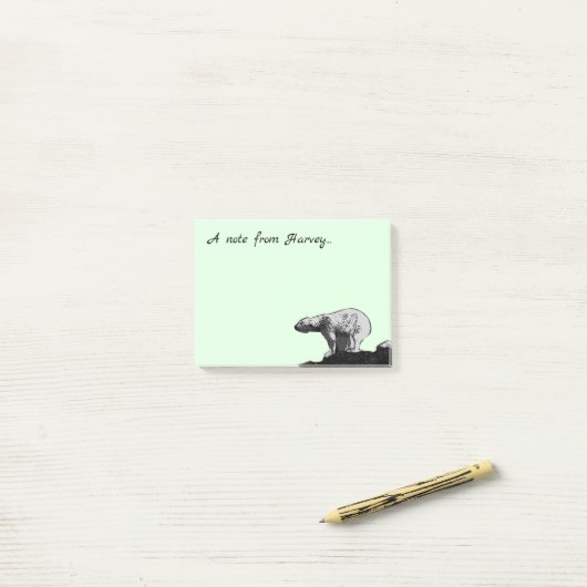 Persoonlijke Post-it notities Post-it® Notes (Op bureau)