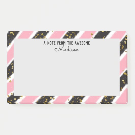 Persoonlijke post-it notities - Voeg gewoon je naa Post-it® Notes (Voorkant)