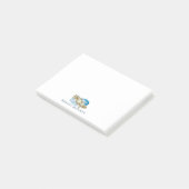 Persoonlijke Post It-notities | Zeeotter Post-it® Notes (Schuin)