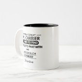 Persoonlijke Postbezorger Mok (Voorkant links)
