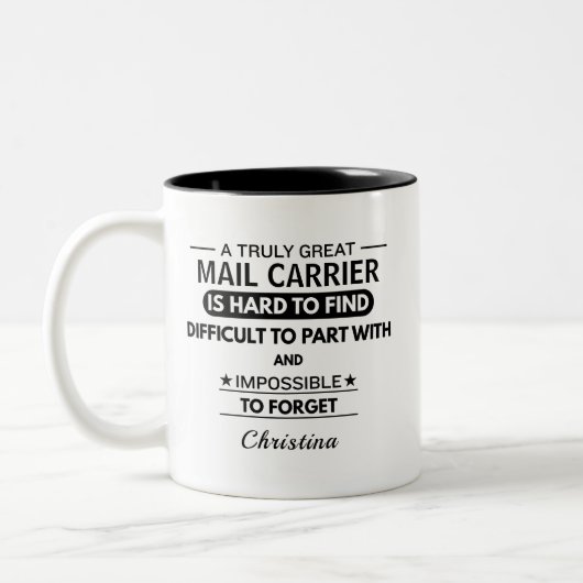 Persoonlijke Postbezorger Mok (Links)