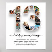 Persoonlijke poster 13e verjaardag (Voorkant)