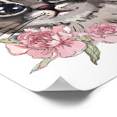 Persoonlijke Poster Baby Kitten Rose | Muurprint (Hoek)