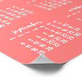 Persoonlijke Poster Jaarlijkse Kalender 2016 Koraa (Hoek)