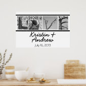 Persoonlijke Poster Uniek Huwelijkscadeau (Keuken)