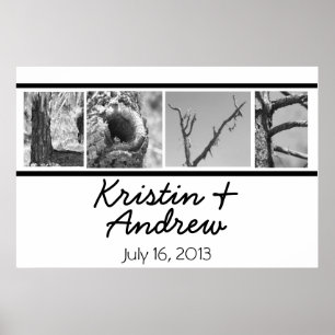 Persoonlijke Poster Uniek Huwelijkscadeau