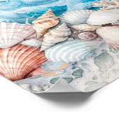 Persoonlijke Poster voor Kinderkamer met Strandthe (Hoek)