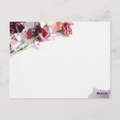 Persoonlijke postkaart voor vrouw van dominee (Achterkant)