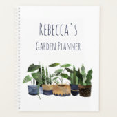 Persoonlijke potplant & Cactus Tuin  Planner (Voorkant)