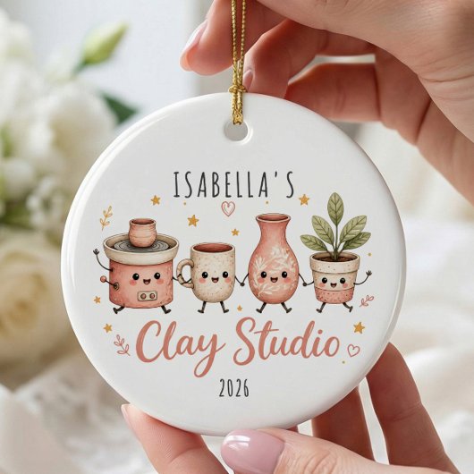 Persoonlijke Pottenbakkerij Studio Keramisch Ornament