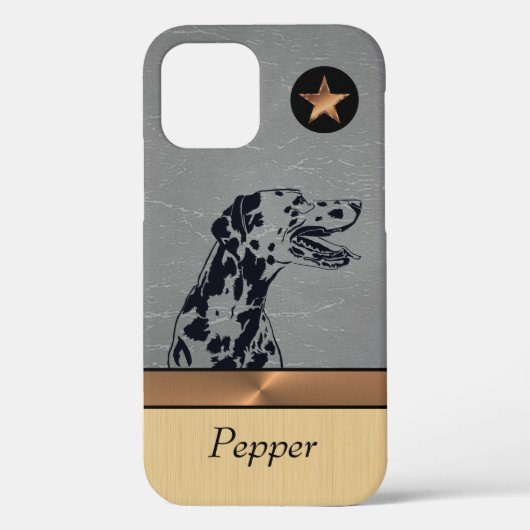 Persoonlijke prachtige Dalmatische hond iPhone-hoe Case-Mate iPhone Case (Achterkant)
