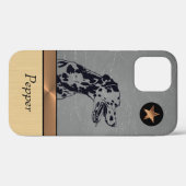 Persoonlijke prachtige Dalmatische hond iPhone-hoe Case-Mate iPhone Case (Achterkant (horizontaal))