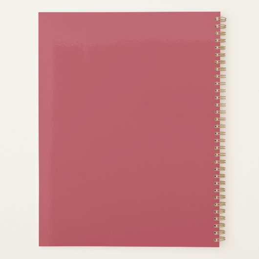 Persoonlijke PRAY SLAY HAak Projecten Planner (Achterkant)