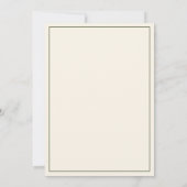 Persoonlijke Preppy Kustpalmboom Notitiekaartje (Achterkant)