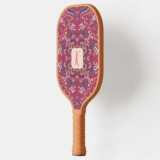 Persoonlijke Preppy Retro Pickleball Paddle (Links)