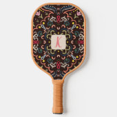 Persoonlijke Preppy Retro Pickleball Paddle (Achterkant)