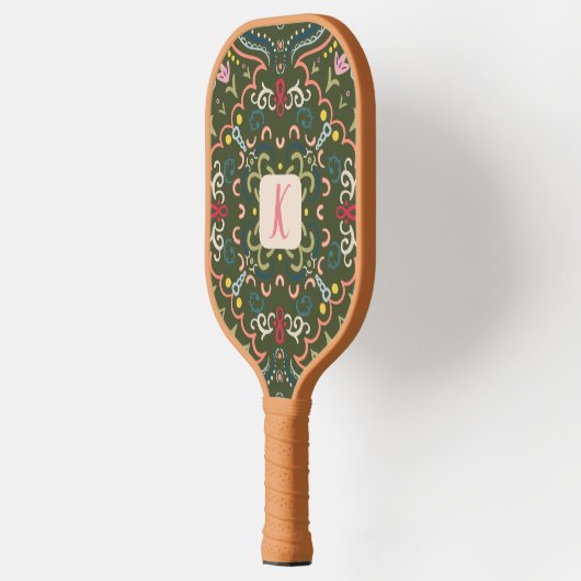 Persoonlijke Preppy Retro Pickleball Paddle (Links)