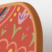 Persoonlijke Preppy Retro Pickleball Paddle (Links Detail)