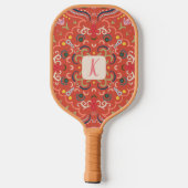 Persoonlijke Preppy Retro Pickleball Paddle (Achterkant)