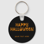 Persoonlijke Prettig Halloween Sleutelhanger (Achterkant)