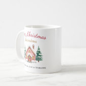 Persoonlijke Prettig Kerstfeest Oma Mok (Voorkant links)