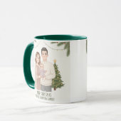 Persoonlijke Prettig Kerstmis Familie Mok (Voorkant links)