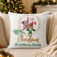 Persoonlijke Prettig Kerstmis Kerstman & Elfen