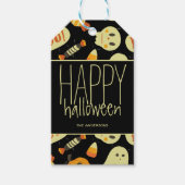 Persoonlijke Prettige Halloween Cadeaulabel (Voorkant)