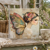 Persoonlijke Pretty Boho Vlinder Fee Pastel Notitieboek